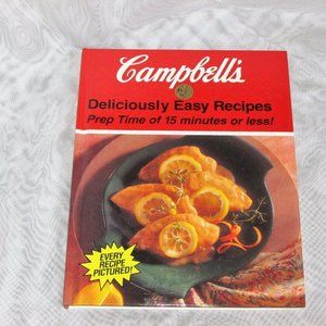 Vintage CAMPBELL'S Cookbook Deliciously Easy Recipes 1993 Cooking